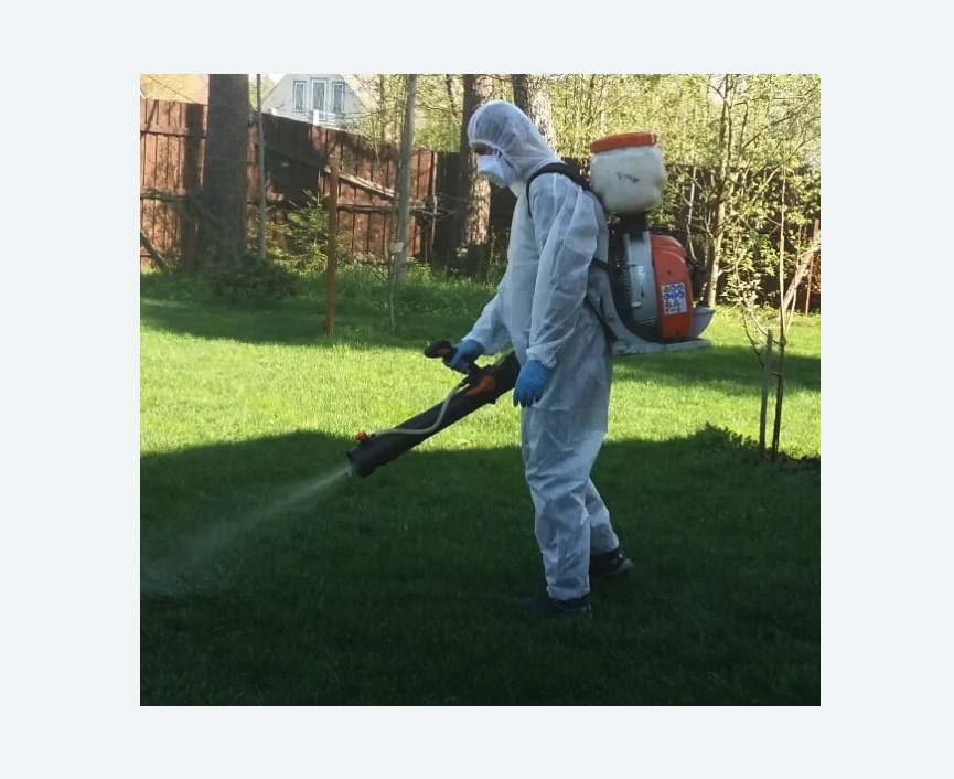 Обработка территории от клещей в Рузаевке